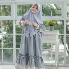 Gamis Anak Ayana Modern Paku Payung