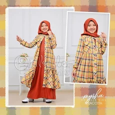 Baju Anak Cewe Gamis Terbaru Naura