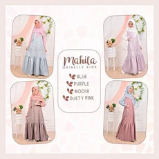 Gamis Ibu Anak Polos Upright