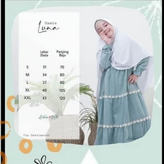 Keke Gamis Anak Lucu Tanggung