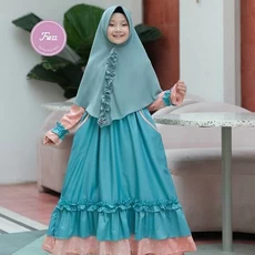 Gamis Anak Dan Ibu Lebaran Nubi