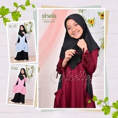 Gamis Anak Katun Modern Cutetrik