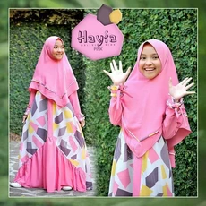 Baju Gamis Anak Syari Syari Cutetrik