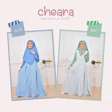 Baju Gamis Anak Warna Biru Lucu Cutetrik