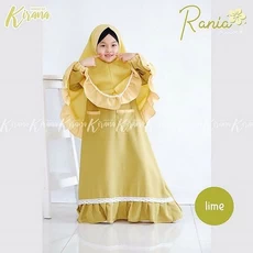 Baju Gamis Couple Ibu Dan Anak Perempuan Modern Tanggung