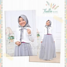 Gamis Anak 1Set Lucu Tanggung