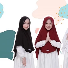 Gamis Anak Jersey Syari Rabbani