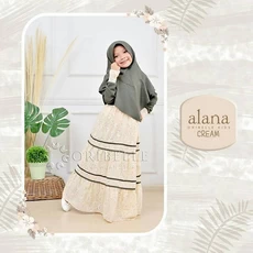 Gamis Anak Perempuan Syari Tanggung