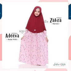 Gamis Anak Syari Tanggung Polos Upright