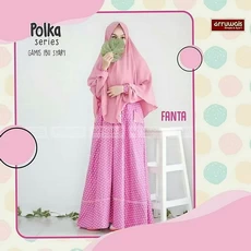 Gamis Syari Anak Perempuan Lucu Nubi