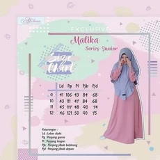 Model Gamis Anak Polos Upright