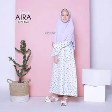 Ulikids Gamis Anak Motif Polos Cutetrik