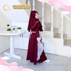 Gamis Abu Anak Terbaru 2023 Nubi