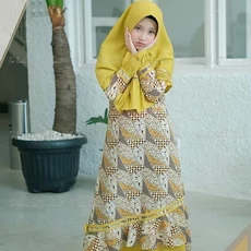 Gamis Anak Jilbab Besar Terbaru Rabbani