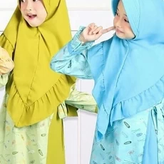 Gamis Anak Tanggung Arab Syari Naura