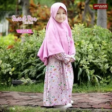 Gamis Couple Ibu Dan Anak Syari Cutetrik