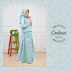 Gamis Jersey Anak Premium 5 Tahun Terbaru Cutetrik