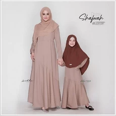 Gamis Katun Anak Syari Naura