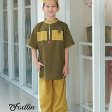 Baju Gamis Anak Kecil Laki-Laki Polos Samase