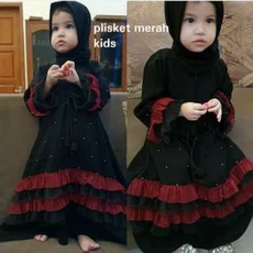 Baju Gamis Anak Katun Hijab Anak Modern 11 Tahun