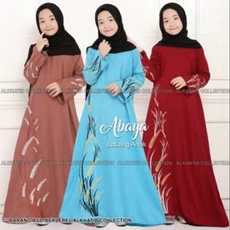 Gamis Polos Anak Perempuan SMP Terbaru