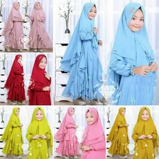 Gamis Madina Anak Murah 7 Tahun