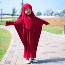 Gamis Anak Perempuan Niqab Terbaru