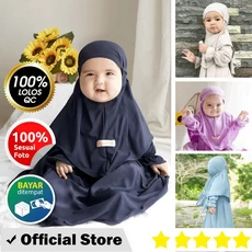 Gamis Anak 1011Tahun Niqab 6 Tahun