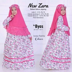 Gamis Anak Unicorn Dress Ngaji 11 Tahun