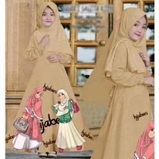 Baju Gamis Anak Syari TPA 5 Tahun