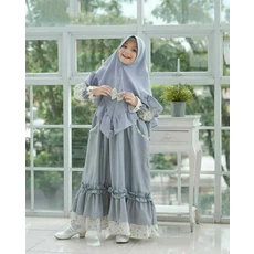 Gamis Anak Jersey Niqab Remaja