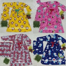 Baju Syari Gamis Anak Perempuan Ngaji 11 Tahun