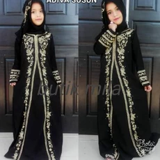 Gamis Levis Anak Perempuan Modern Reseller