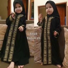 Baju Gamis Couple Ibu Dan Anak Dewasa TPQ 13 Tahun