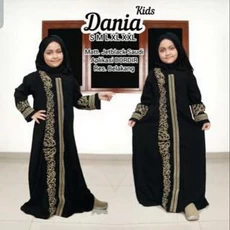 Couple Ibu Dan Anak Gamis Cadar Tanggung