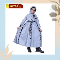 Gamis Anak 10Th Bahan Katun Syari 6 Tahun