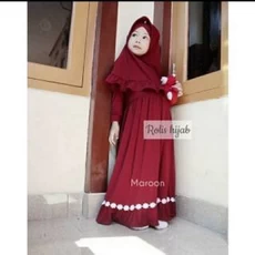 Gamis Anak Wolfish Saudi Gratis Ongkir