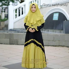 Gamis Anak Jersey Ori Modern Gratis Ongkir