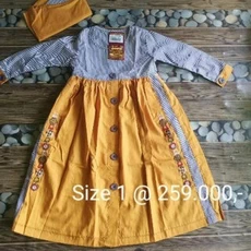 Gamis Anak Terbaru Kombinasi TPA Promo