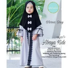 Baju Syari Gamis Anak Niqab Promo