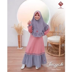 Baju Syari Gamis Anak Perempuan Lucu 11 Tahun