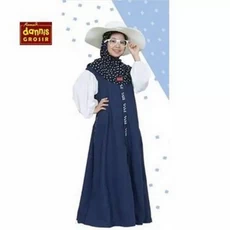 Gamis Katun Anak Perempuan 6 12 Abaya Tanggung