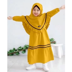 Paku Payung Gamis Anak Lucu 6 Tahun