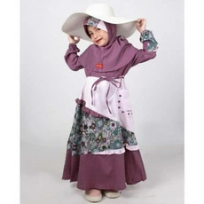 Gamis Syari Anak Seragam 11 Tahun