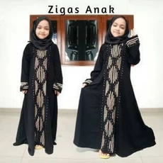 Gamis Anak Perempuan 11 Th Niqab 12 Tahun