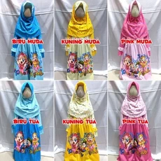 Desain Gamis Anak Cadar 13 Tahun