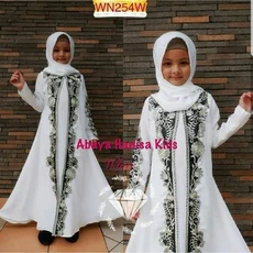 Gamis Anak Wolfish Lucu Grosir