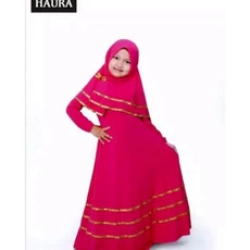 Gamis Anak Katun Saudi 12 Tahun