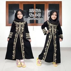 Gamis Anak Katun TPA Terbaru 2023