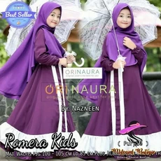 Gamis Anak Pesta Lebaran 10 Tahun